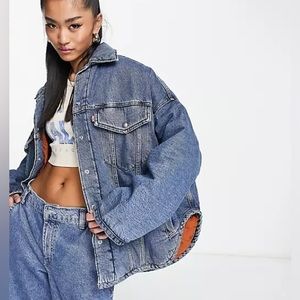 Brand New Levi’s Quilted  Fly Trucker Jacket In Size L